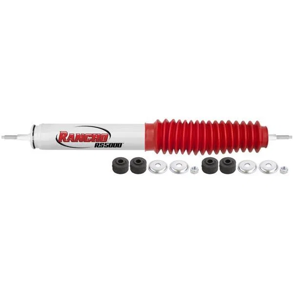 RS5403 – RANCHO Steering Stabilizer, Single White Stabilizer Mounts To OE Locations Unless Otherwise Noted Requires B...